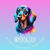 Логотип телеграм канала @mydogjoy — MyDogJoy 🤗❤️🐕🐾 О собаках и человеческих радостях Dog Community