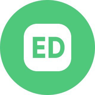 Логотип телеграм канала @myenglishdom — Englishdom – онлайн-школа англійської
