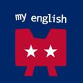 Logo saluran telegram myenglishglobal — MY ENGLISH
