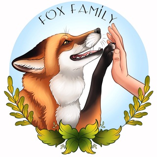 Логотип телеграм канала @myfoxfamily_official — Fox Family