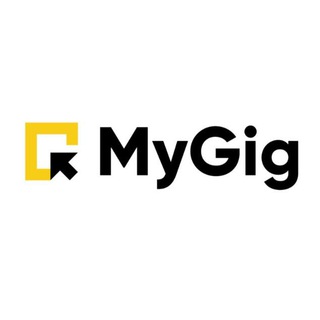 Логотип телеграм канала @mygig_business — MyGig — платформа подработок №1