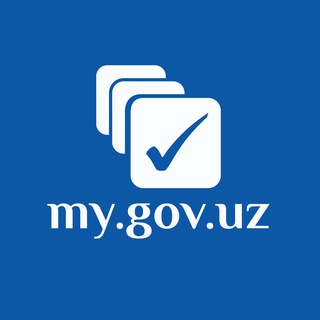 Telegram kanalining logotibi mygovuz — my.gov.uz