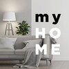 Логотип телеграм канала @myhome_m — myHOME - интерьер и декор