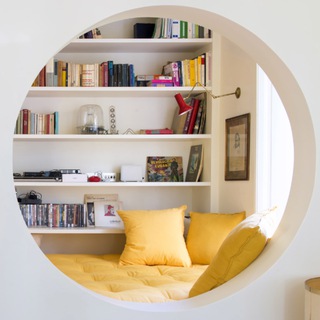 Логотип телеграм канала @myinteriors — Интерьеры: цвета и детали