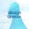 Логотип телеграм канала @mykoyuyweb — design breeze / дыхание дизайна