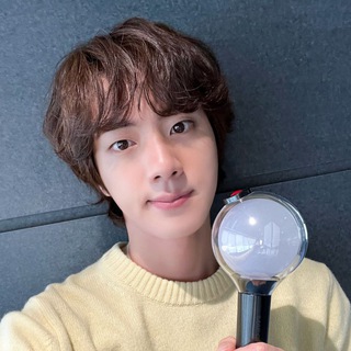Логотип телеграм канала @mylove_kim_seokjin — ML✨JIN✨of BTS