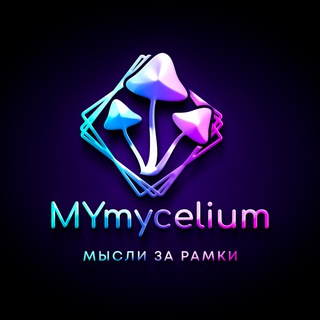 Логотип телеграм канала @mymycelium — MYmycelium - мухомор, ежовик, кордицепс