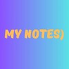Telegram kanalining logotibi mynotes_2 — my notes)