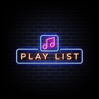 Логотип телеграм канала @myplaylist_vibe — My Playlist ⏮▶️⏸⏭