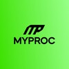 Логотип телеграм канала @myproc_cc — myProc — агрегатор P2P-процессингов