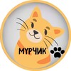 Логотип телеграм канала @myrchikcats — МУРЧИК 🐾