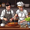 Логотип телеграм канала @myreseptic — Вкусные Мгновения 👨🏻‍🍳