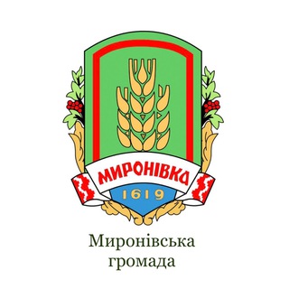 Логотип телеграм -каналу myronivskatg — Миронівська громада