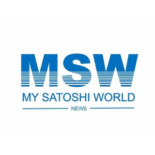 Logotipo del canal de telegramas mysatoshiworld - My Satoshi World
