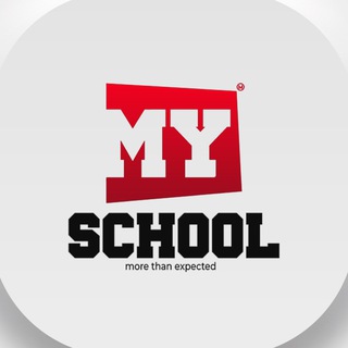 Логотип телеграм канала @myschooluz — MY SCHOOL LC