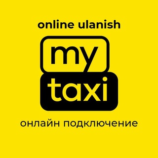 Telegram kanalining logotibi mytaxionline — MyTaxi Ulanish | Подключение