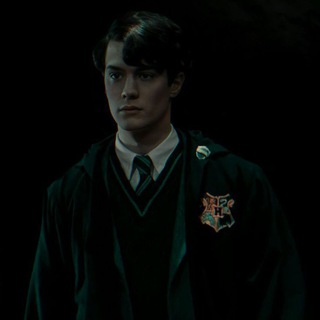 Логотип телеграм канала @mytomriddle — my Tom Riddle🐍🖤