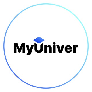 Логотип телеграм канала @myuniverby — MYUNIVER.ORG