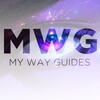 Логотип телеграм канала @mywayguides — My Way Гайды 💜