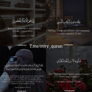 Logo of telegram channel myy_quran — My quran