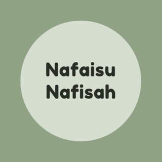 Логотип телеграм канала @nafaisu_nafisah — Nafaisu Nafisah