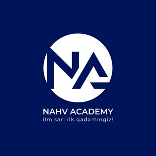 Telegram kanalining logotibi nahv_academy — NAHV ACADEMY