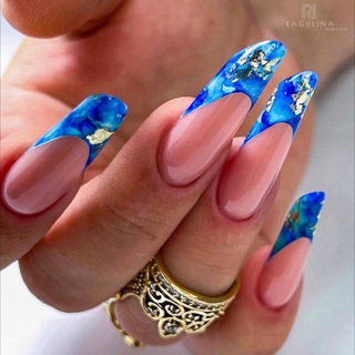 Логотип телеграм канала @nailsfrench — Наращивание ногтей френч. Москва