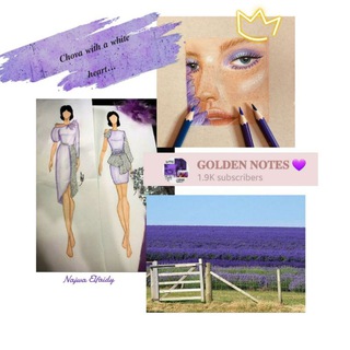 Logotipo do canal de telegrama najwaalfaedy - 𝐆𝐎𝐋𝐃𝐄𝐍 𝐍𝐎𝐓𝐄𝐒 💜