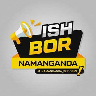 Telegram kanalining logotibi namanganda_ishbormi — NAMANGANDA ISH BORMI