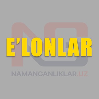 Логотип телеграм -каналу namanganliklar_eloni — NAMANGANLIKLAR / E'lonlari
