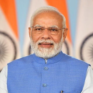 Telegram channel Narendra Modi logo