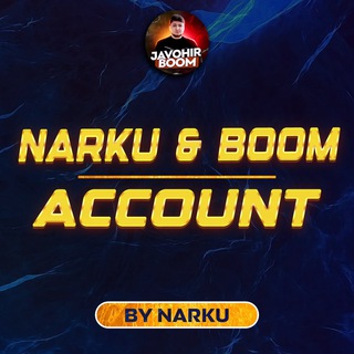 Logo del canale telegramma narku_akkaunt - NARKU & BOOM akkaunt