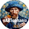Логотип телеграм канала @nartcomania — nARTcomaniа