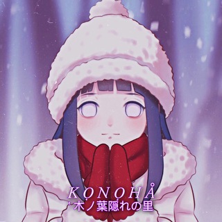 Логотип телеграм канала @narutokonohaone — K Ọ N Ọ H Å