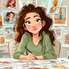 Логотип телеграм канала @nastyacolors — Настины Раскраски