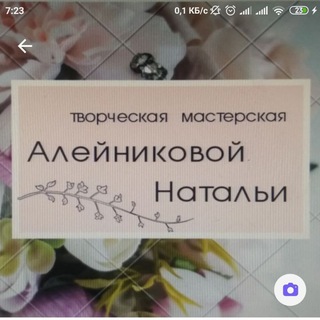 Логотип телеграм -каналу nata_aleynikova — Творческая мастерская Натальи Алейниковой
