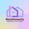 Логотип телеграм канала @natahomeuz — Аренда недвижимости в Ташкенте