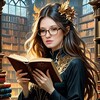 Логотип телеграм канала @natamaxbooks — Книжная полочка 📖