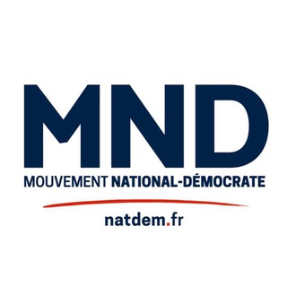 Logo de la chaîne télégraphique natdem_fr - Mouvement National-Démocrate