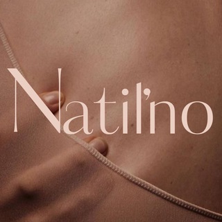 Логотип телеграм -каналу natilno — Натільно 🪡🧵Спідня жіноча білизна пошиття корсети піжама дроп