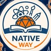 Логотип телеграм канала @native_way — Native Way | Английский с носителями | English Teachers in Russia