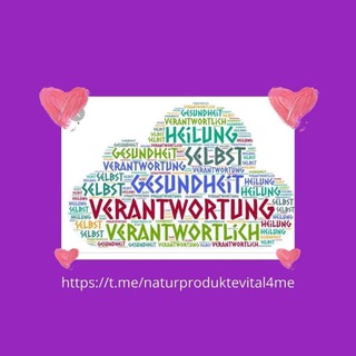 Логотип телеграм канала @naturproduktevital4me — ♥️🌱Gesundheit für Mensch 🙋‍♀️und Tier 🌱🐕🐈💕