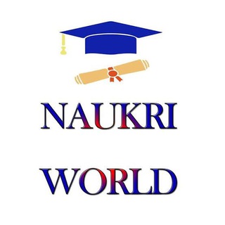 Telegram channel Naukriworld logo