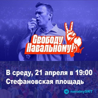 Логотип телеграм канала @navalnyskt — Свободу Навальному | Сыктывкар