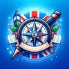 Логотип телеграм канала @navigateyourenglish — English Navigator