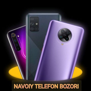 Telegram channel NAVOIY TELEFON BOZORI logo