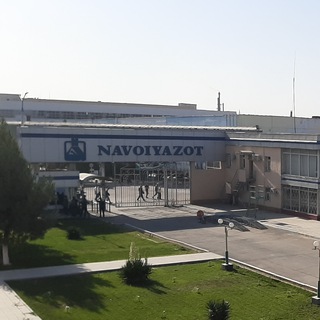 Логотип телеграм канала @navoiyazot_uz — "NAVOIYAZOT" АЖ
