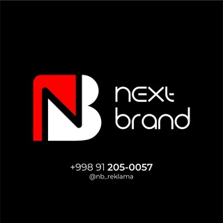 Telegram kanalining logotibi nb_reklama — Next Brand Reklama