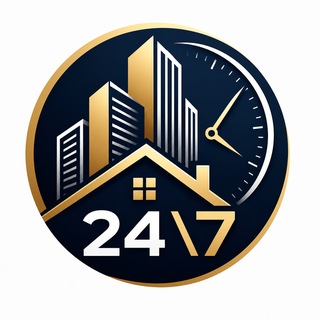 Логотип телеграм канала @nedvij24_7 — Недвижимость 24\7
