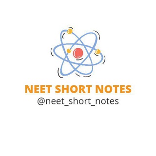 Logo of telegram channel neet_short_notes — NEET Short Notes